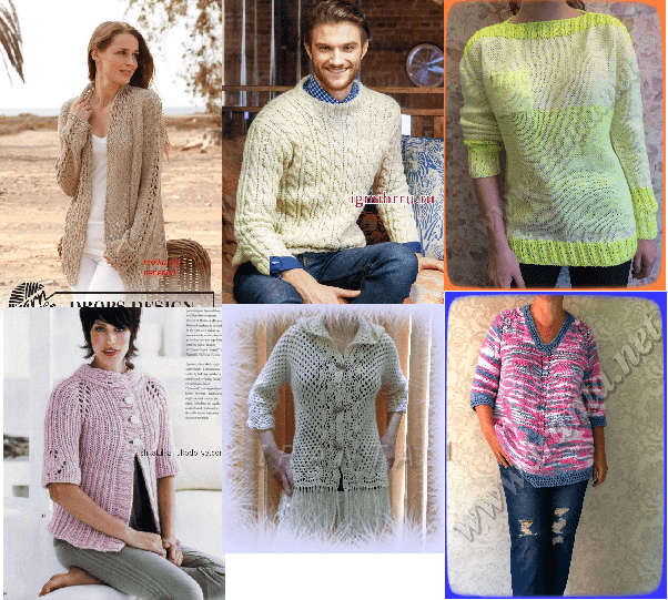 Стили одежды: в мире вязаной моды. Часть 2.