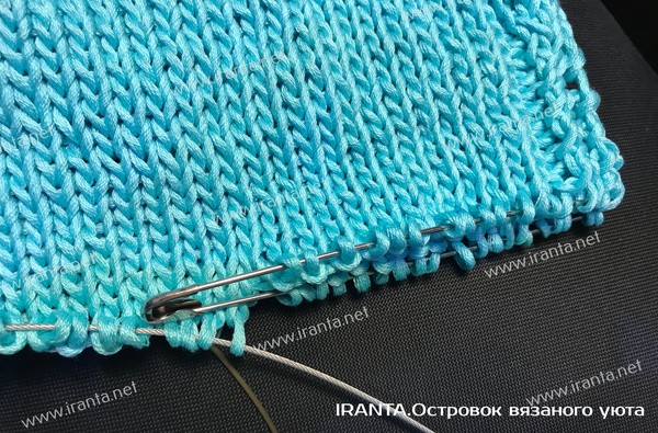 Смещенный реглан: расчет петель и техника вязания