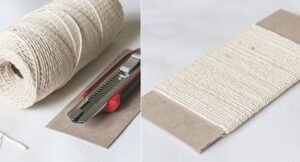 Оригинальный способ вязания коврика крючком. МК