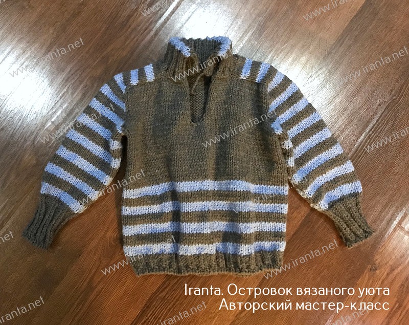 Детский свитер "Кот Матроскин"