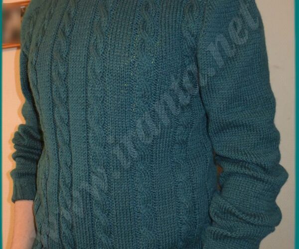 Модели пуловеров, джемперов и свитеров спицами