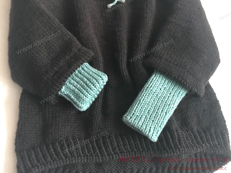 Свитер-реглан "Simple sweater" в спортивном стиле